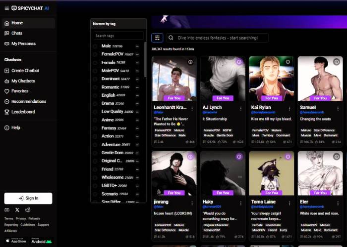Spicychat Cómo usarlo
