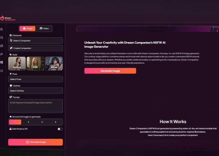 generador de imágenes de mydreamcompanion